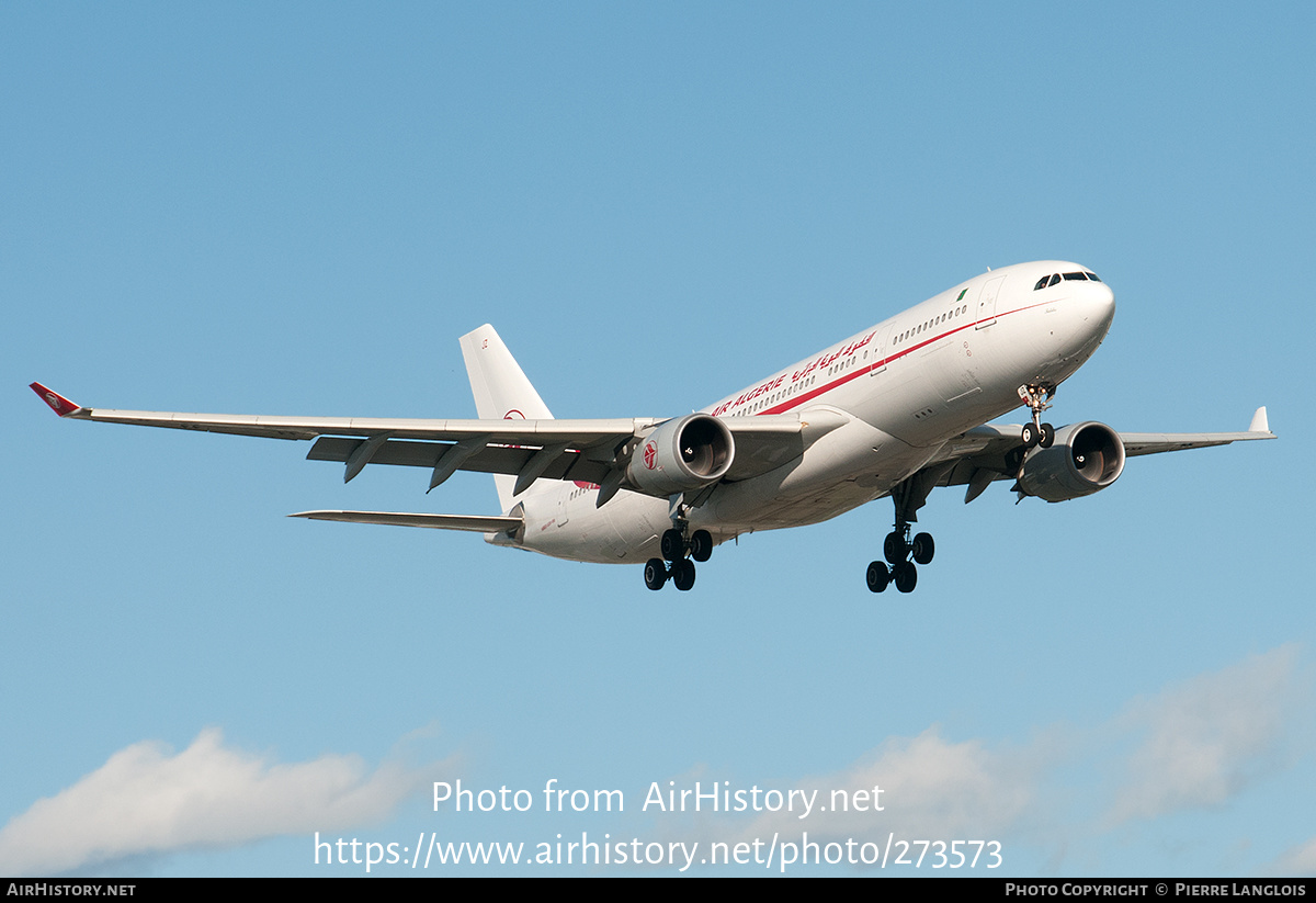 Aircraft Photo of 7T-VJZ | Airbus A330-202 | Air Algérie | AirHistory.net #273573