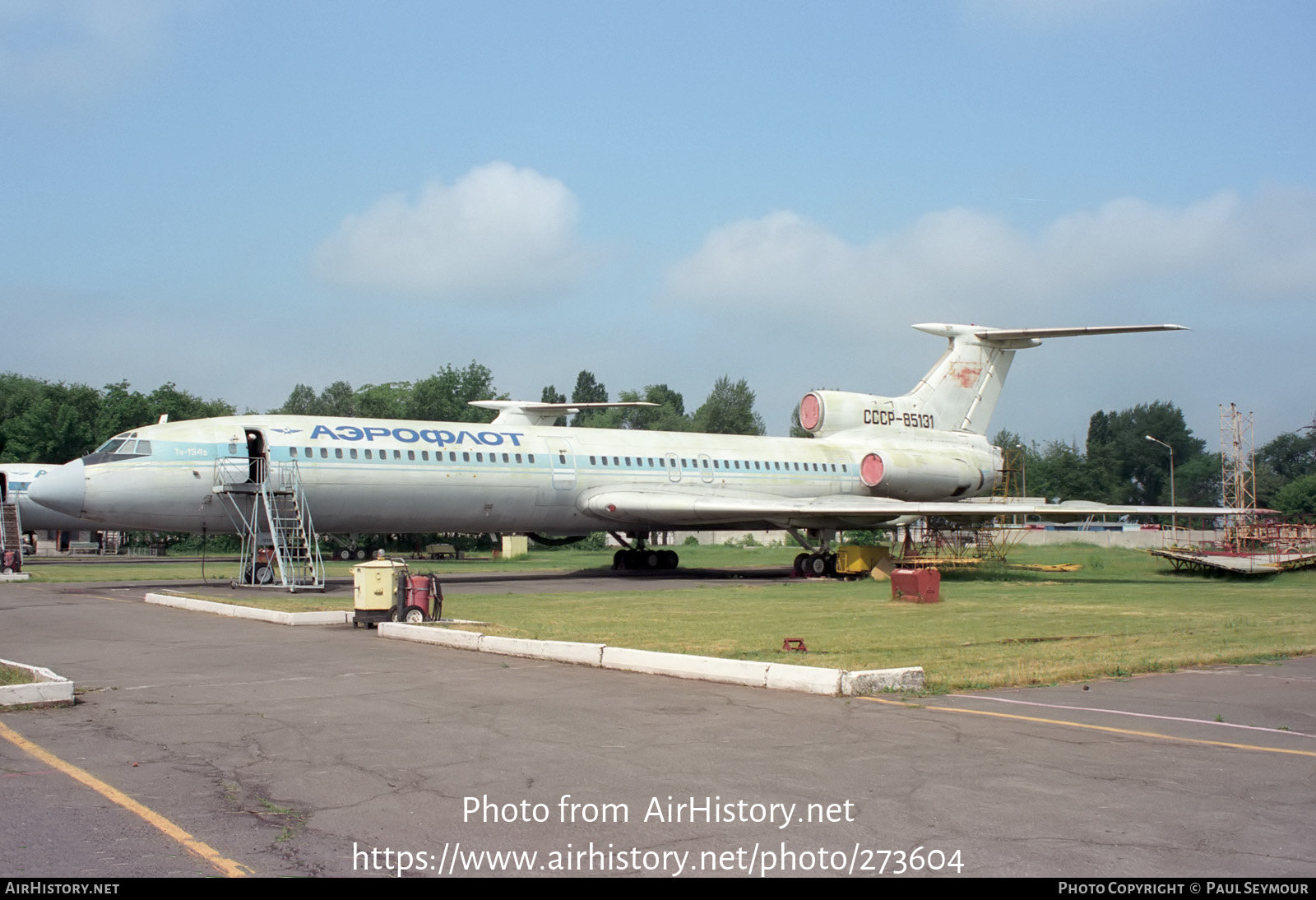 Aircraft Photo of CCCP-85131 | Tupolev Tu-154B | Aeroflot | AirHistory.net #273604