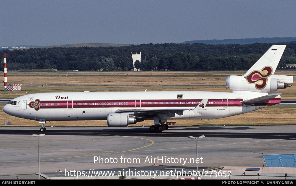 Aircraft Photo of HS-TME | McDonnell Douglas MD-11 | Thai Airways International | AirHistory.net #273652