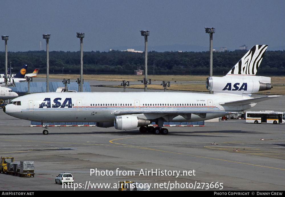 Aircraft Photo of 5Y-MBA | McDonnell Douglas DC-10-30 | African Safari Airways - ASA | AirHistory.net #273665