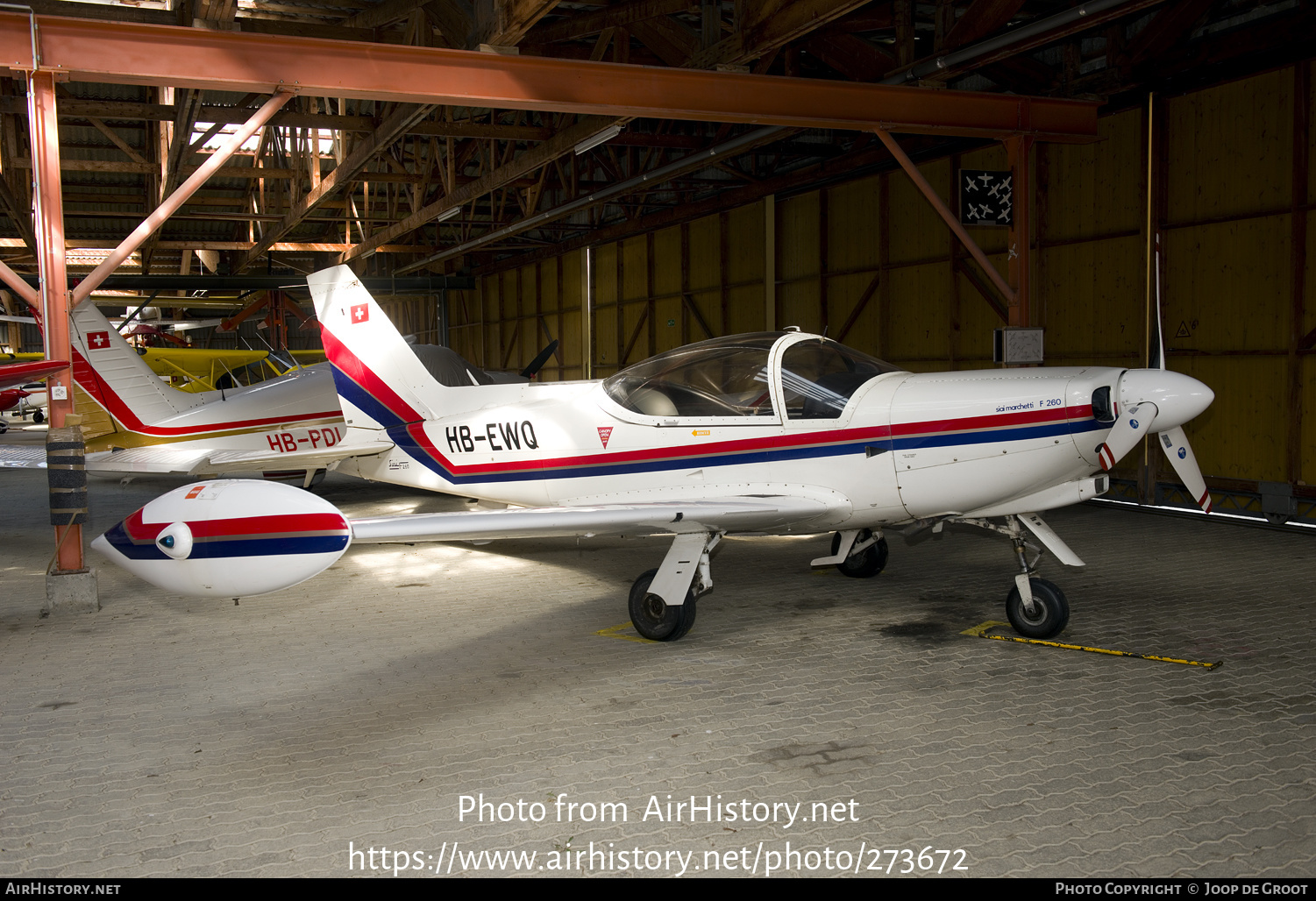 Aircraft Photo of HB-EWQ | SIAI-Marchetti SF-260C | AirHistory.net #273672