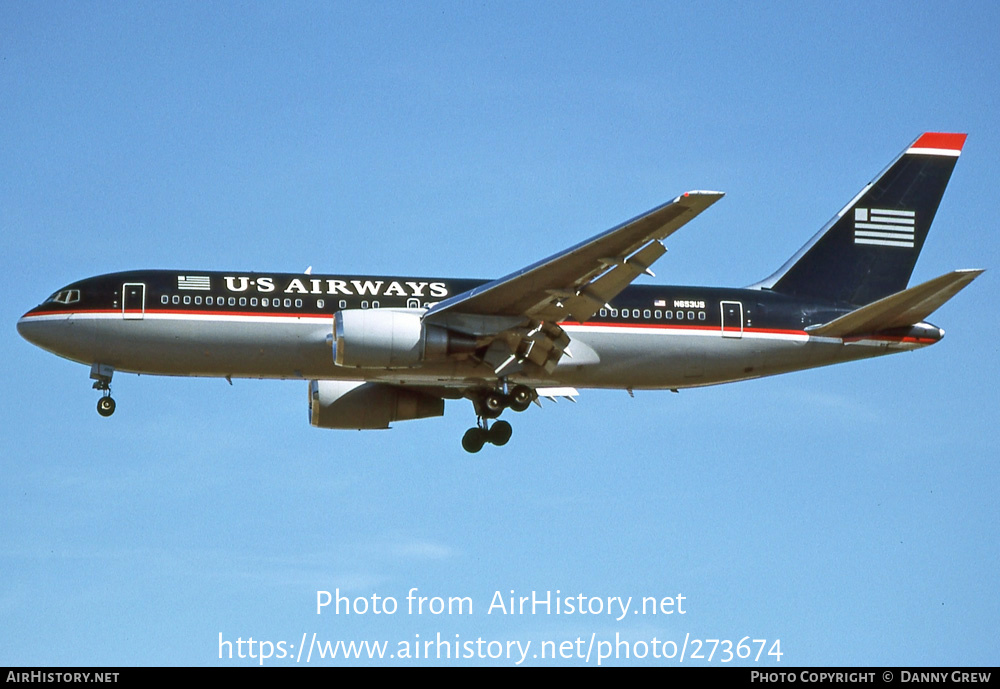 Aircraft Photo of N653US | Boeing 767-2B7/ER | US Airways | AirHistory.net #273674