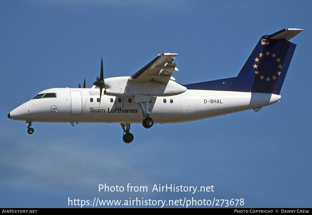 Aircraft Photo of D-BHAL | De Havilland Canada DHC-8-202 Dash 8 | Team Lufthansa | AirHistory.net #273678