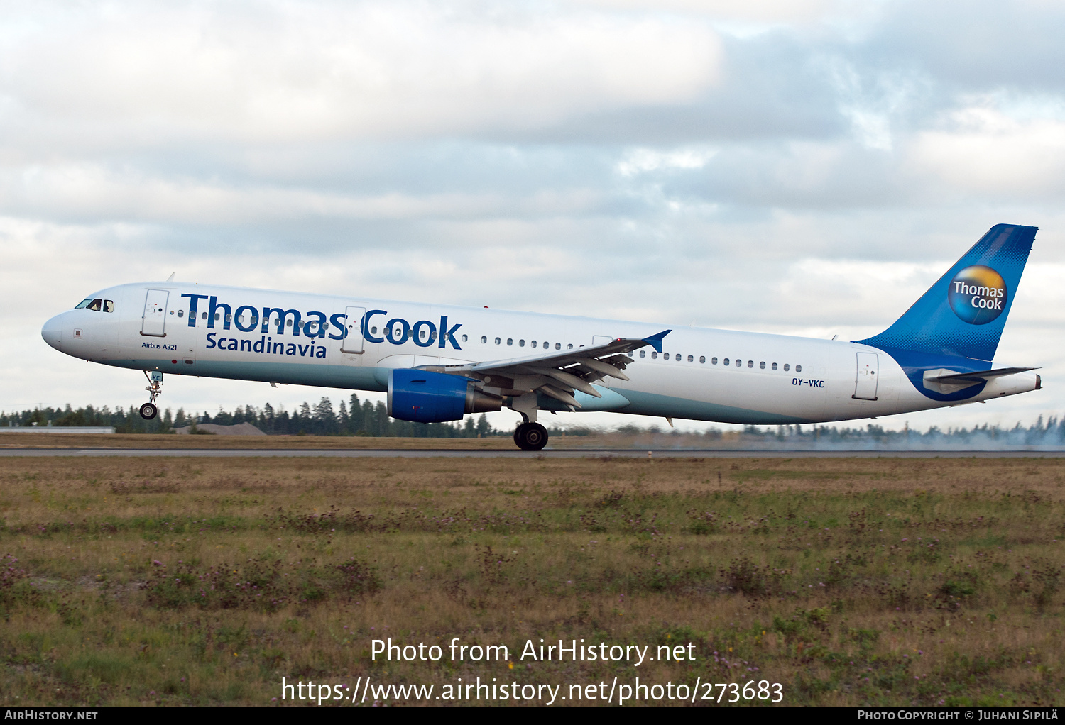 Aircraft Photo of OY-VKC | Airbus A321-211 | Thomas Cook Airlines Scandinavia | AirHistory.net #273683