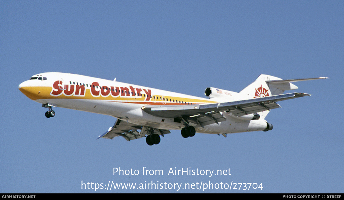 Aircraft Photo of N281SC | Boeing 727-282/Adv | Sun Country Airlines | AirHistory.net #273704