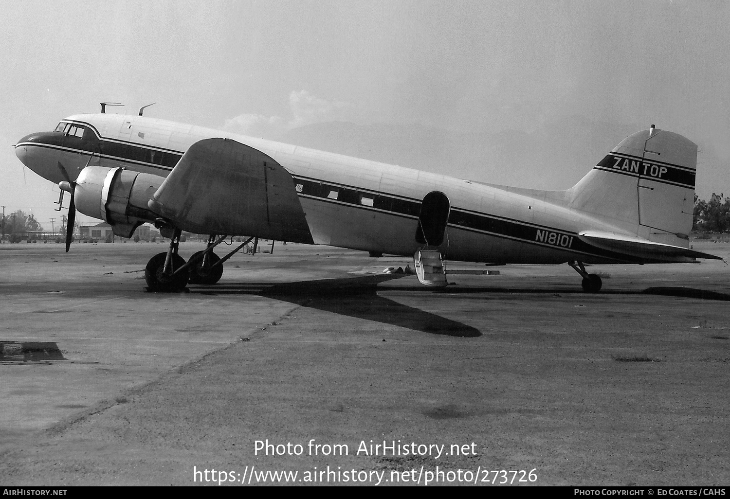 Aircraft Photo of N18101 | Douglas DST-A-207 | Zantop Air Transport | AirHistory.net #273726