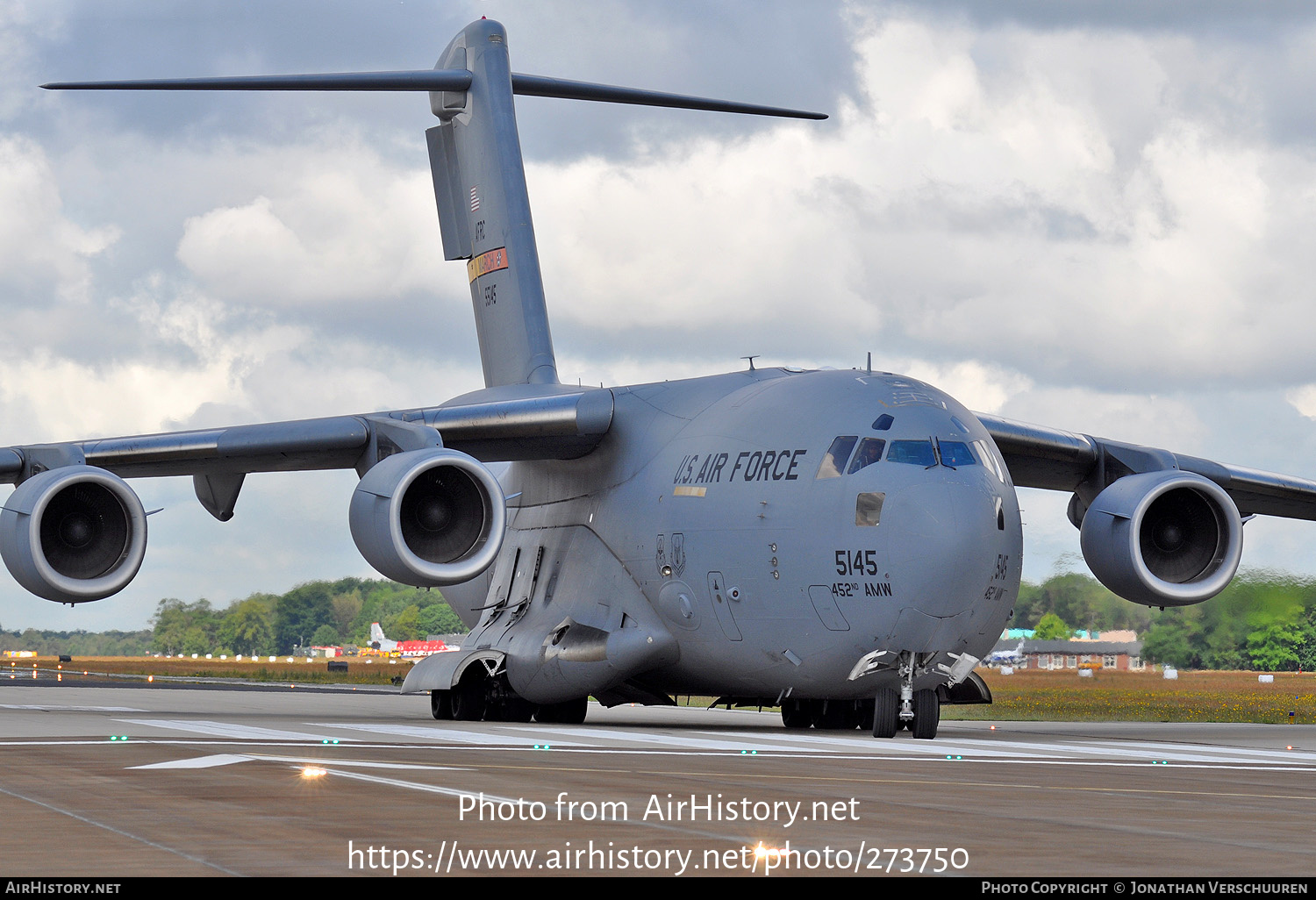 Aircraft Photo of 05-5145 / 55145 | Boeing C-17A Globemaster III | USA ...