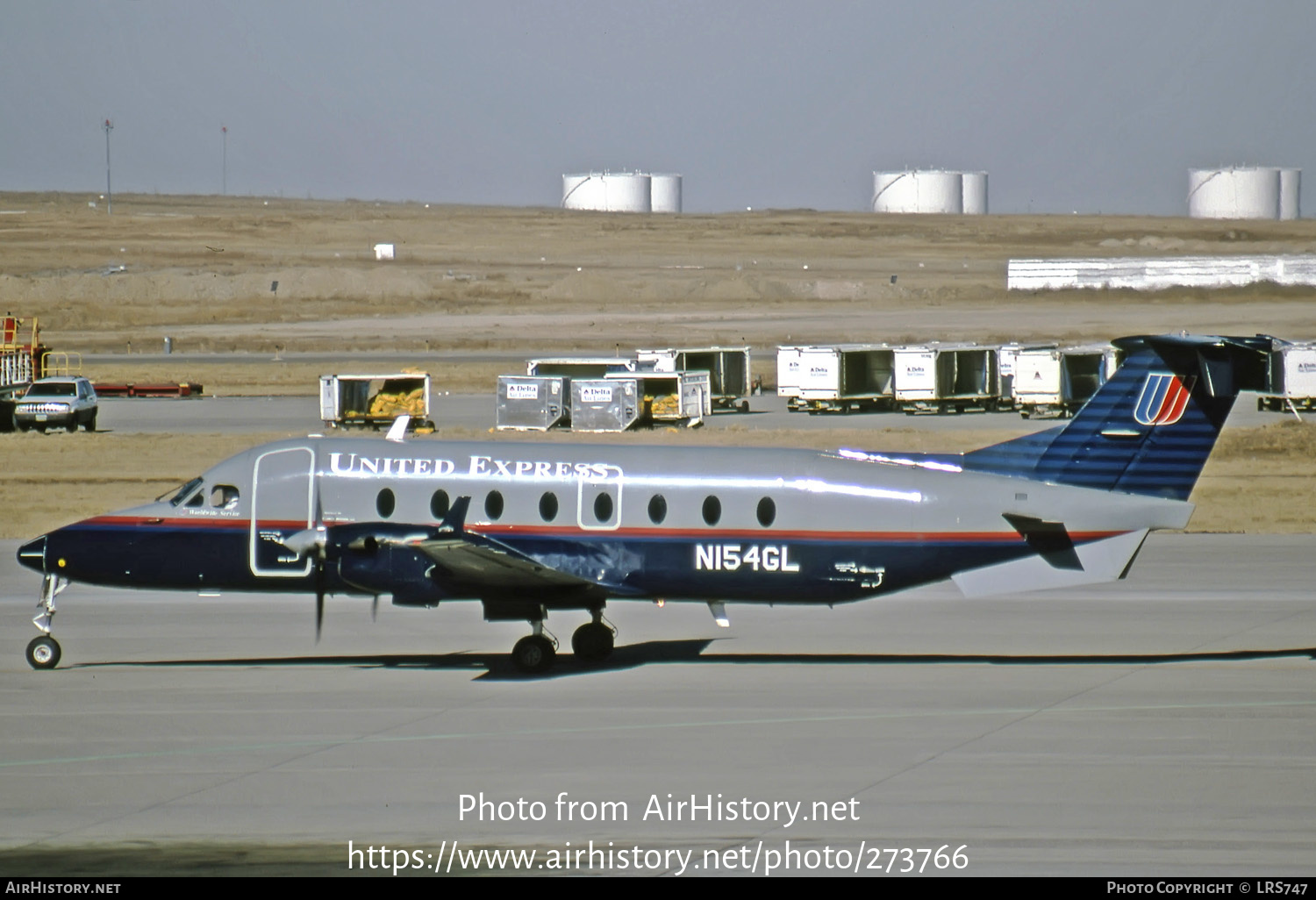 Aircraft Photo of N154GL | Beech 1900D | United Express | AirHistory.net #273766