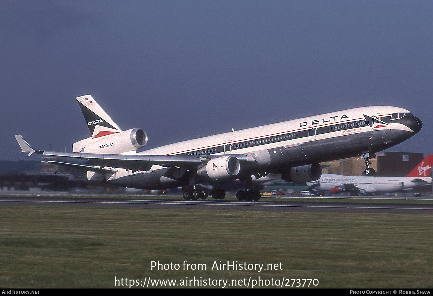 Aircraft Photo of N812DE | McDonnell Douglas MD-11 | Delta Air Lines | AirHistory.net #273770