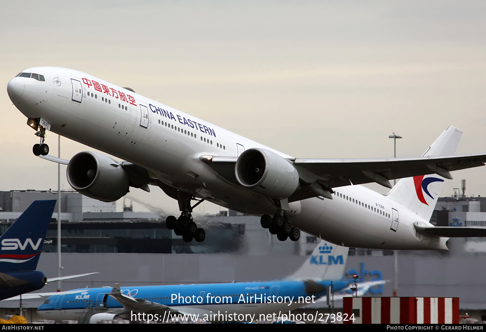 Aircraft Photo of B-7369 | Boeing 777-39P/ER | China Eastern Airlines | AirHistory.net #273824