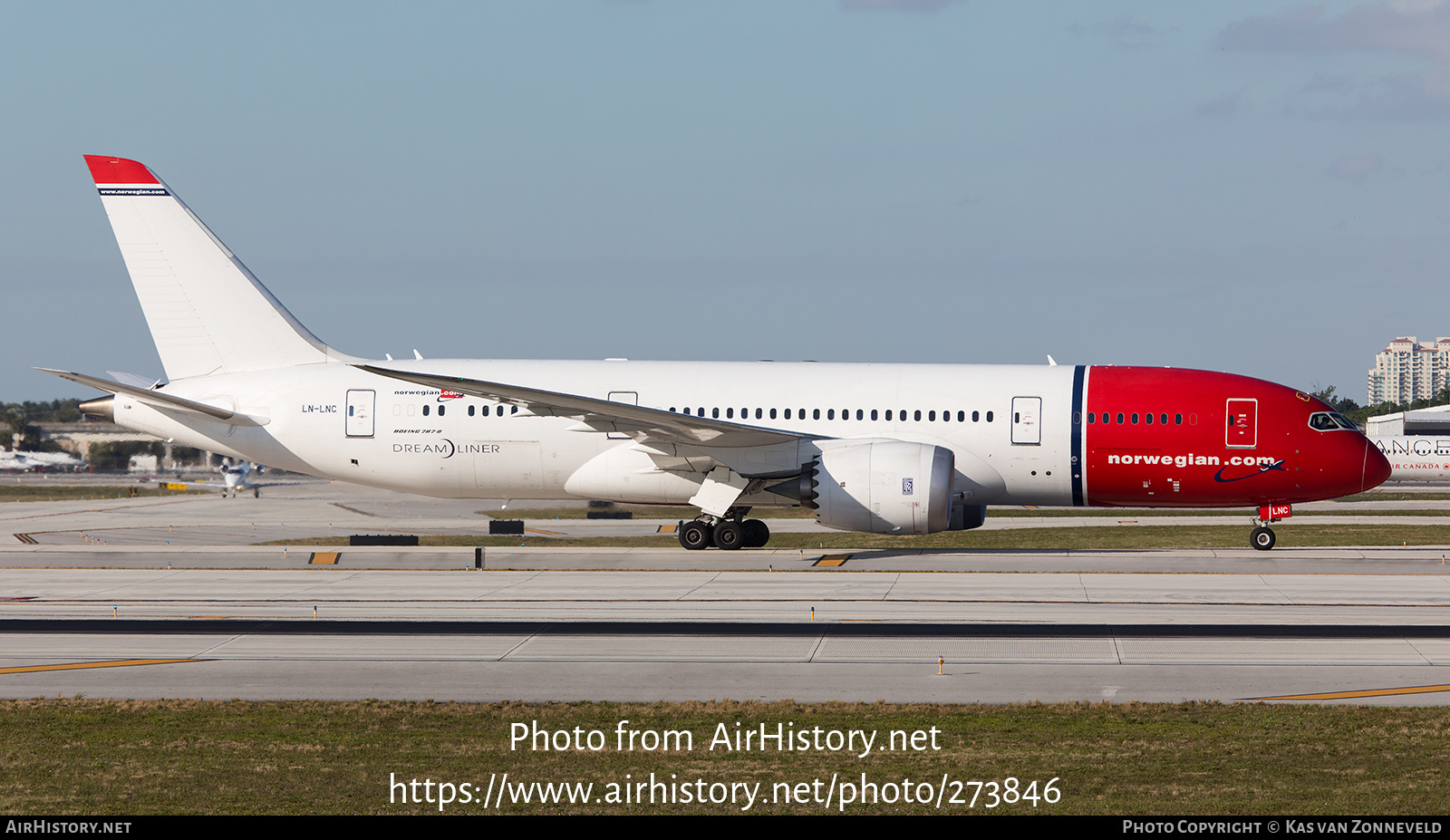 Aircraft Photo of LN-LNC | Boeing 787-8 Dreamliner | Norwegian | AirHistory.net #273846