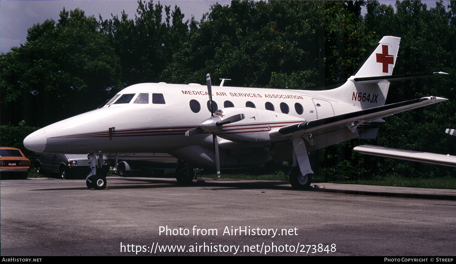 Aircraft Photo of N664JX | British Aerospace BAe-3101 Jetstream 31 | Medical Air Services Association | AirHistory.net #273848