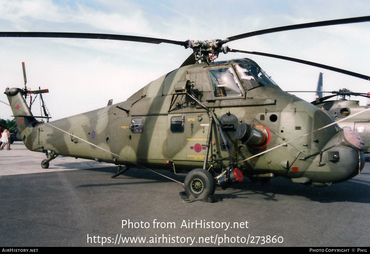 Aircraft Photo of XR506 | Westland WS-58 Wessex HC.2 | UK - Air Force | AirHistory.net #273860