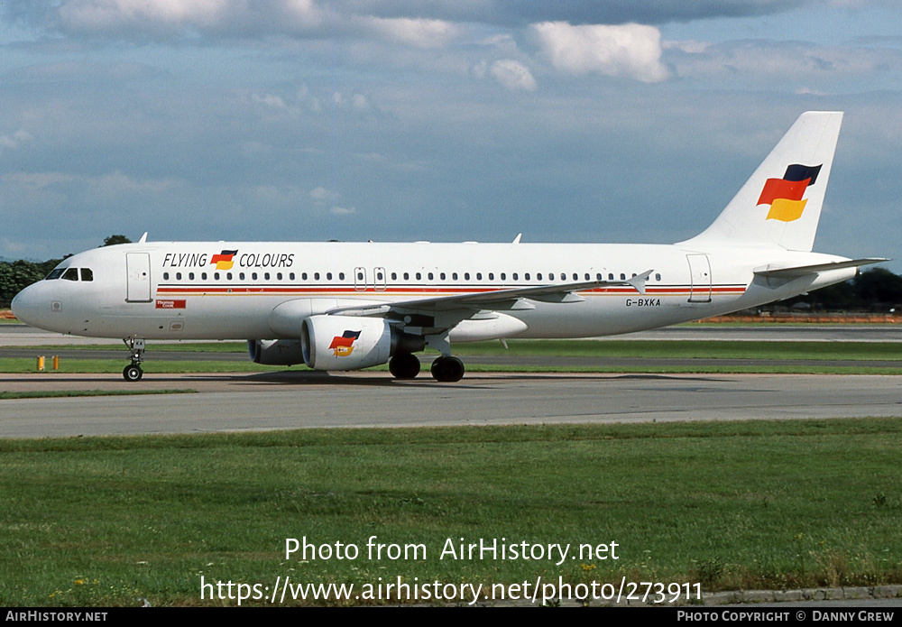 Aircraft Photo of G-BXKA | Airbus A320-214 | Flying Colours Airlines | AirHistory.net #273911