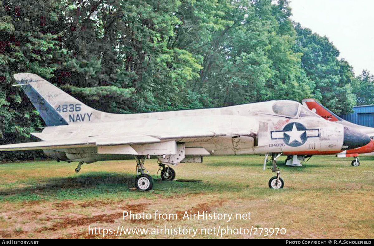 Aircraft Photo of 134836 | Douglas F-6A Skyray (F4D-1) | USA - Navy | AirHistory.net #273970