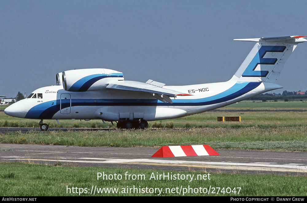 Aircraft Photo of ES-NOC | Antonov An-72-100 | Enimex | AirHistory.net #274047