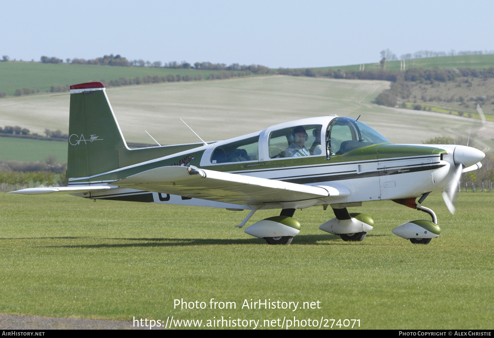 Aircraft Photo of G-BPIZ | Gulfstream American AA-5B Tiger | AirHistory.net #274071