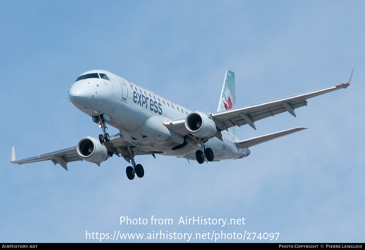 Aircraft Photo of C-FEJY | Embraer 175LR (ERJ-170-200LR) | Air Canada Express | AirHistory.net #274097