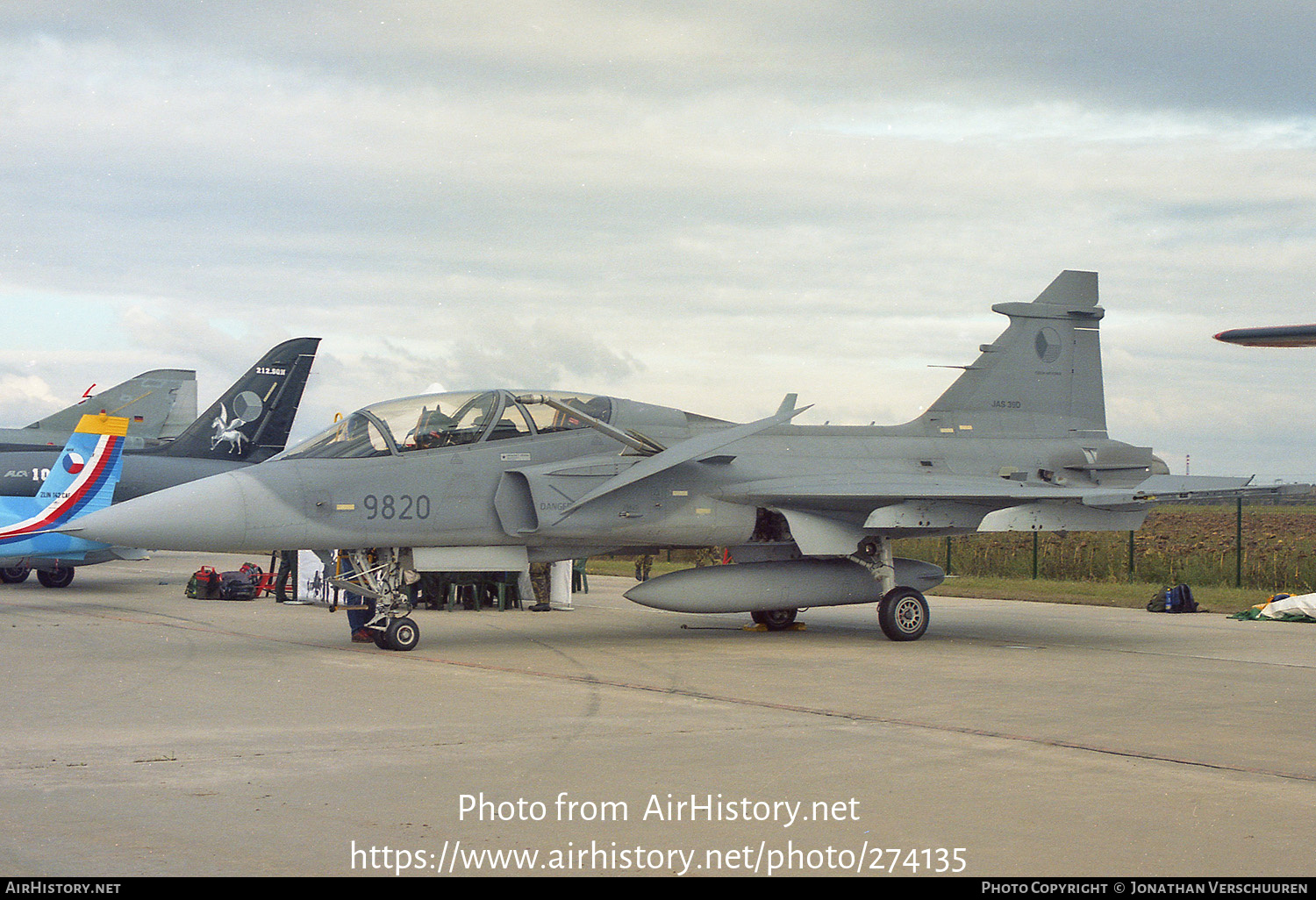 Aircraft Photo of 9820 | Saab JAS 39D Gripen | Czechia - Air Force | AirHistory.net #274135