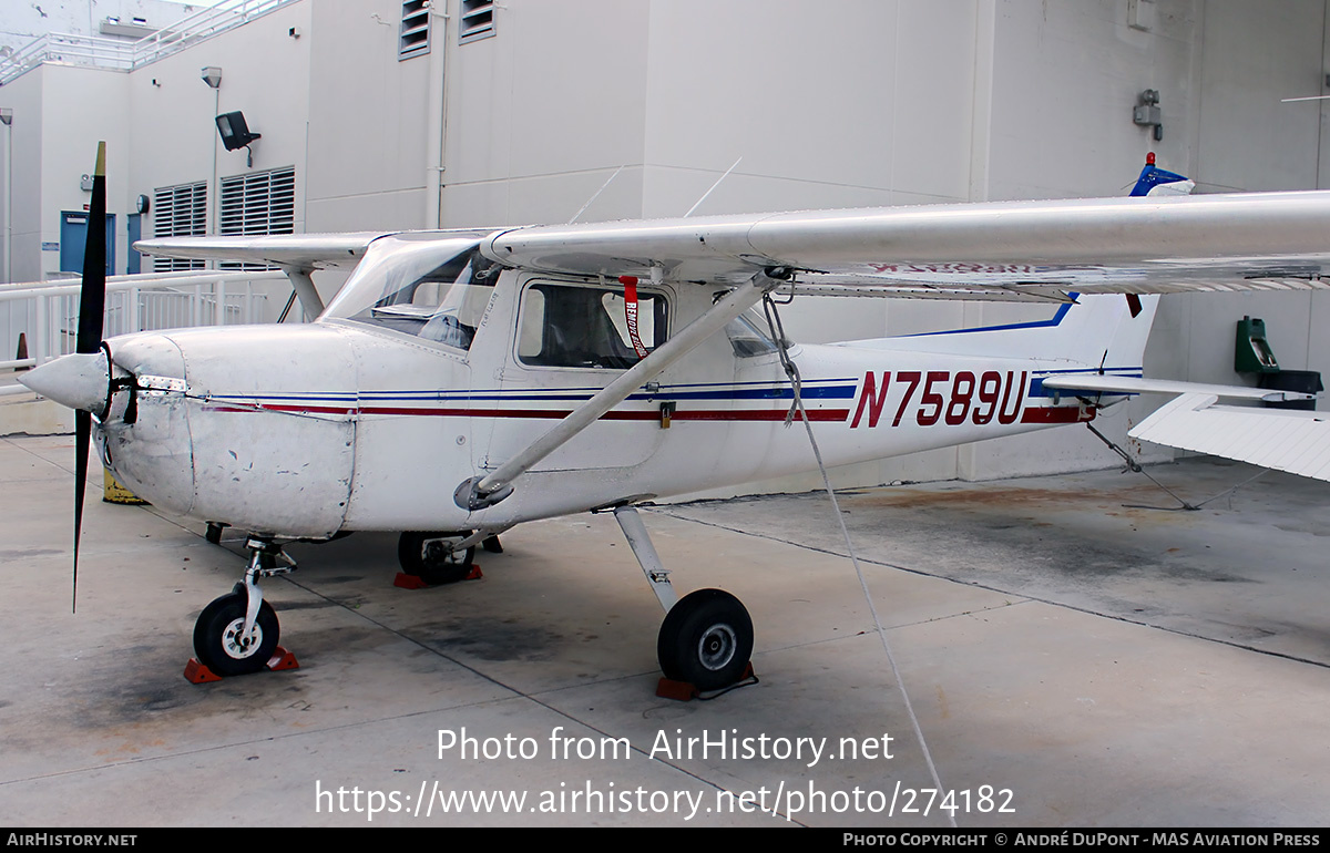 Aircraft Photo of N7589U | Cessna 150M Commuter | AirHistory.net #274182