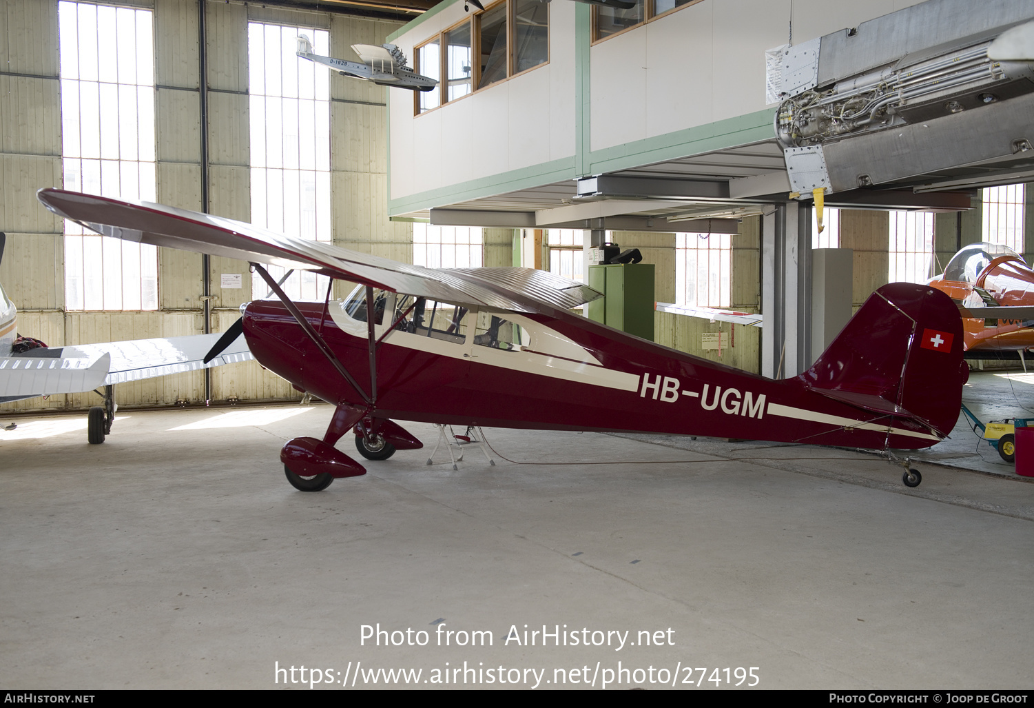 Aircraft Photo of HB-UGM | Aeronca 11AC Chief | AirHistory.net #274195