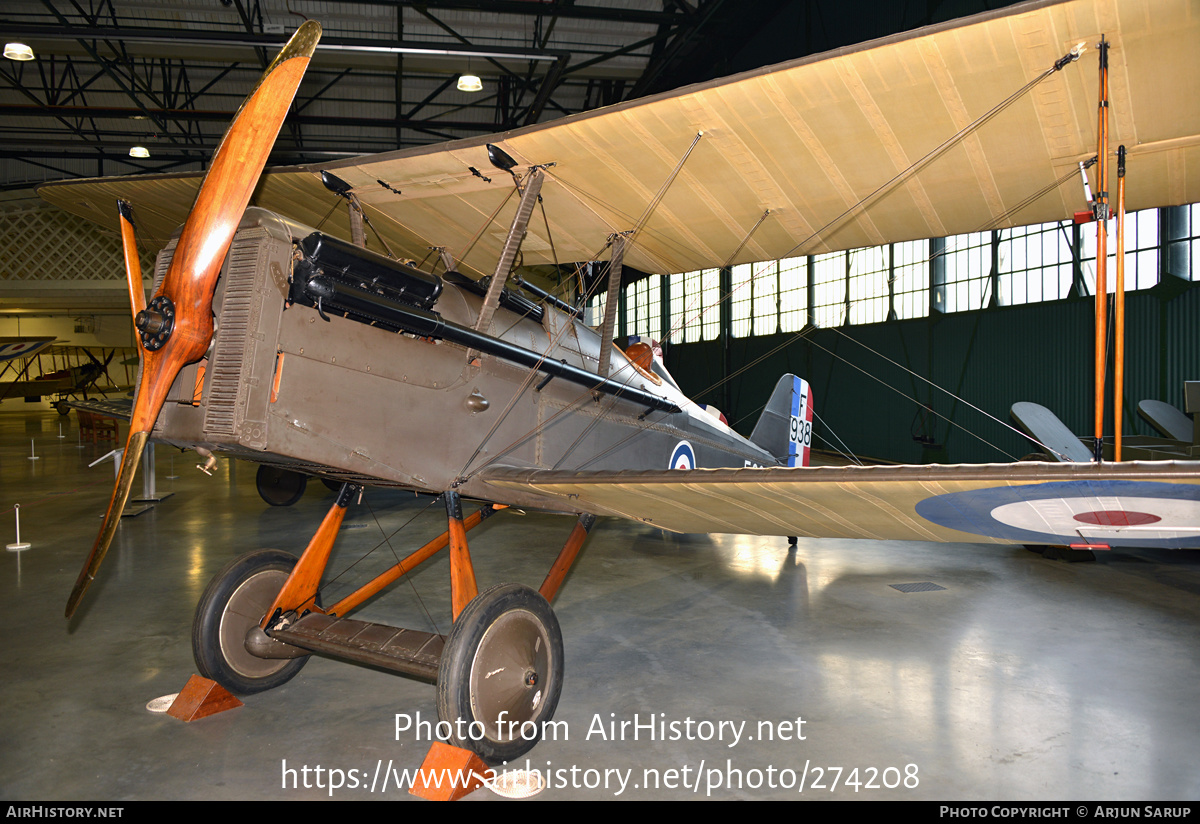 Aircraft Photo of F938 | Royal Aircraft Factory SE-5A | UK - Air Force | AirHistory.net #274208