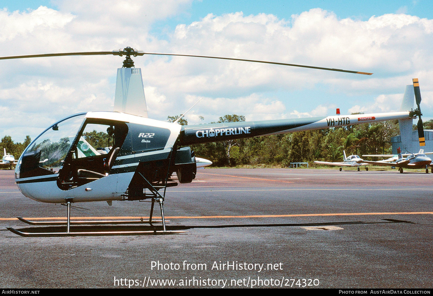 Aircraft Photo of VH-HTG | Robinson R-22 Beta | Chopperline | AirHistory.net #274320