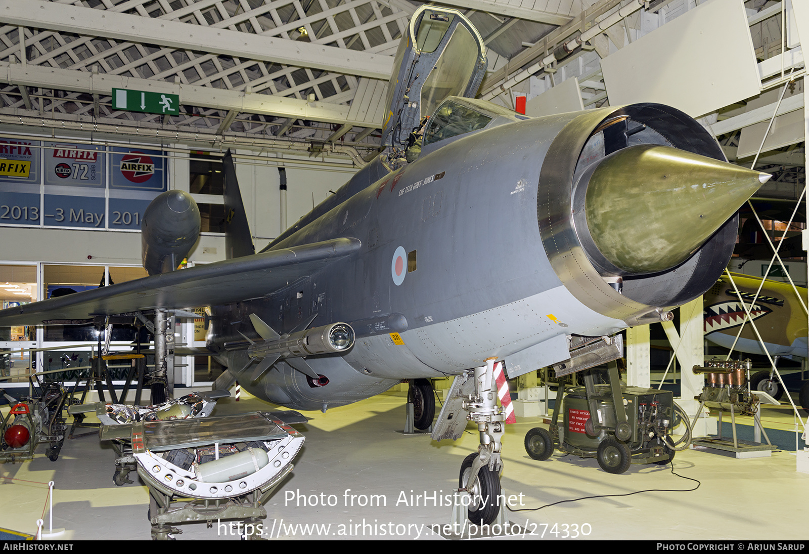 Aircraft Photo of XS925 | English Electric Lightning F6 | UK - Air Force | AirHistory.net #274330