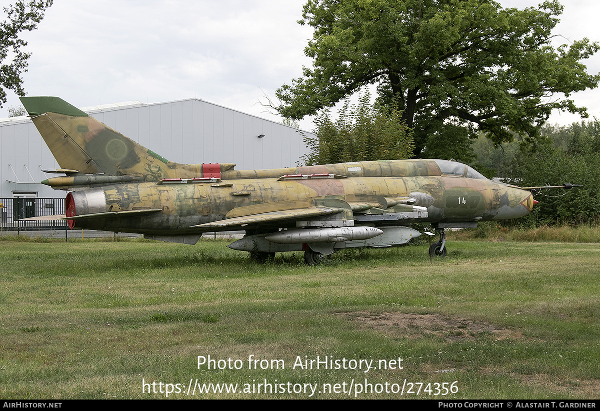 Aircraft Photo of 14 | Sukhoi Su-22M4 | Germany - Air Force | AirHistory.net #274356