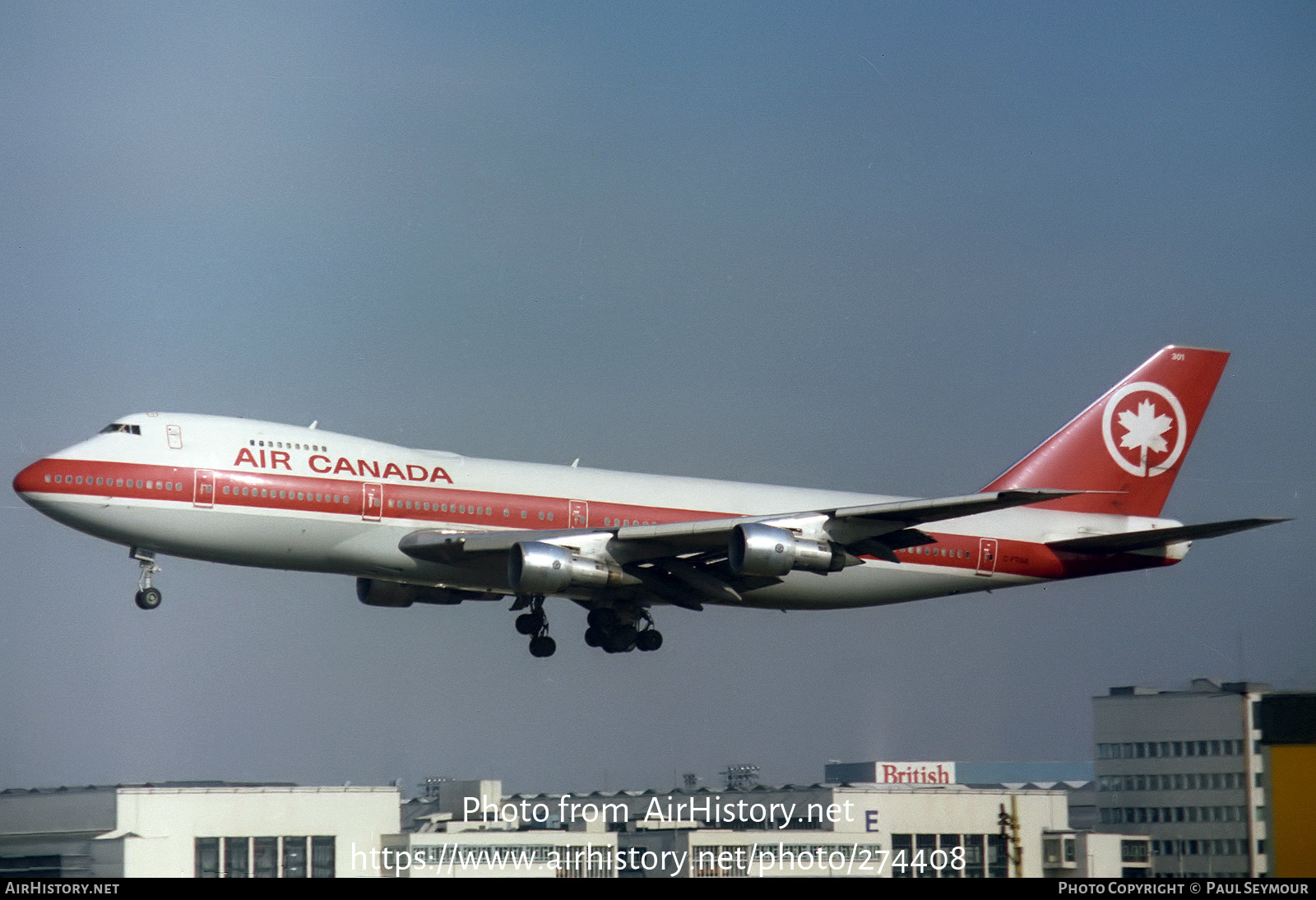 Aircraft Photo of C-FTOA | Boeing 747-133 | Air Canada | AirHistory.net #274408