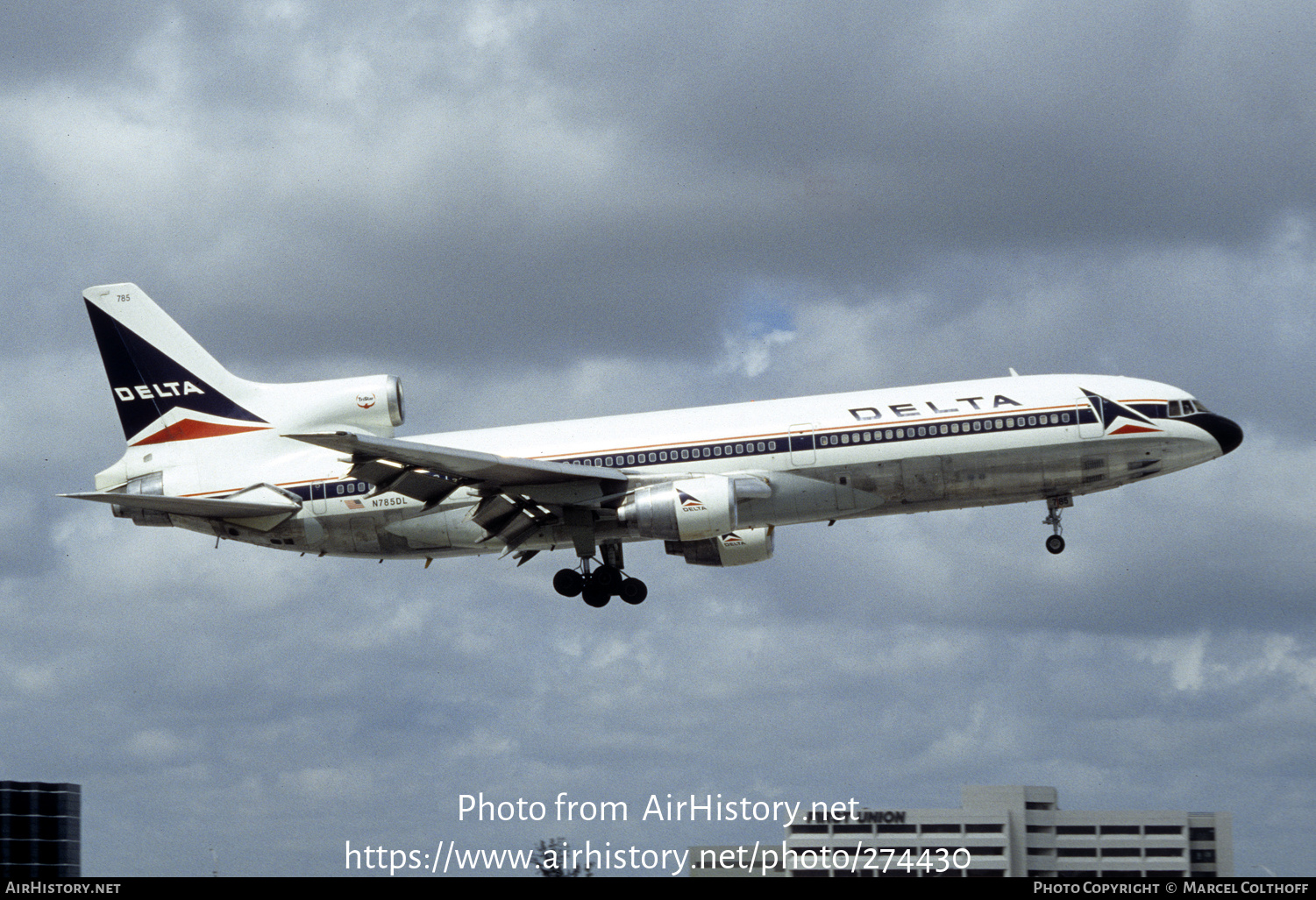 Aircraft Photo of N785DL | Lockheed L-1011-385-1 TriStar 1 | Delta Air Lines | AirHistory.net #274430