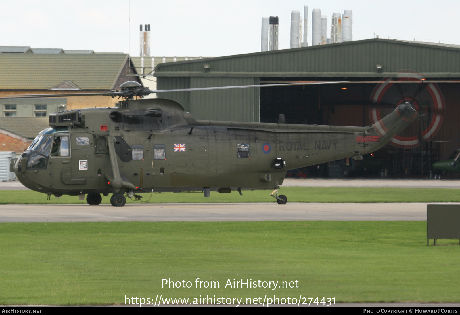 Aircraft Photo of ZD479 | Westland WS-61 Sea King HC4 | UK - Navy | AirHistory.net #274431