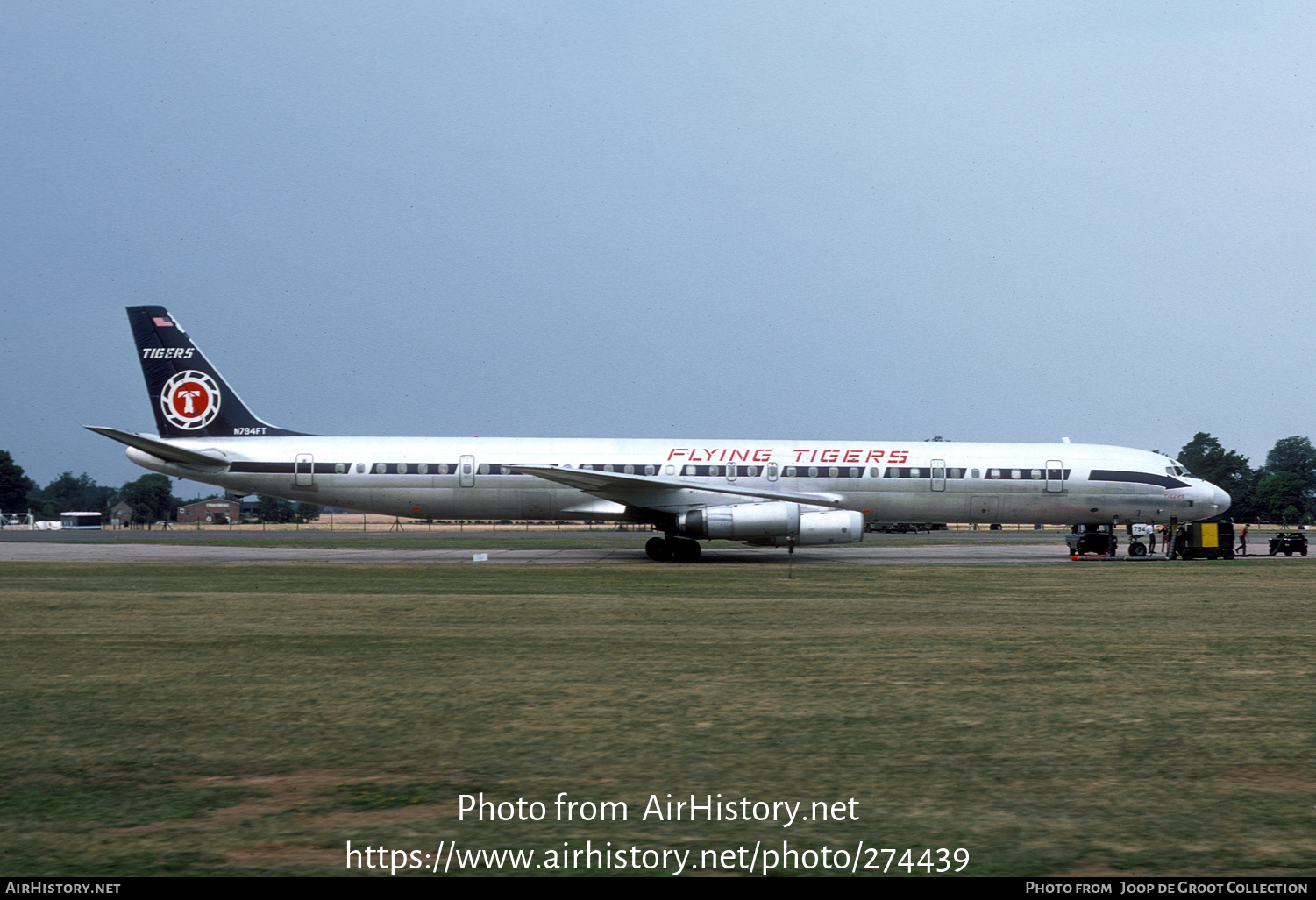 Aircraft Photo of N794FT | McDonnell Douglas DC-8-63CF | Flying Tigers | AirHistory.net #274439