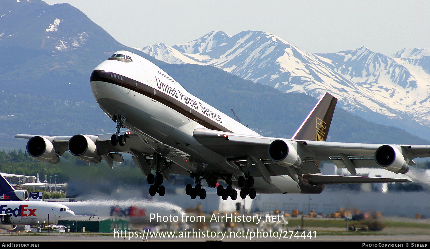 Aircraft Photo of N523UP | Boeing 747-283B(SF) | United Parcel Service - UPS | AirHistory.net #274441