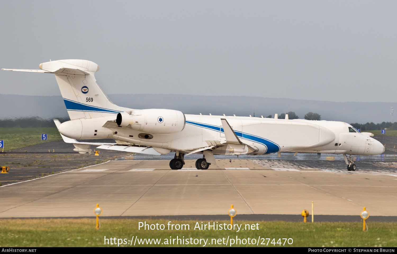 Aircraft Photo of 569 | Gulfstream Aerospace G-V-SP Gulfstream G550 Eitam | Israel - Air Force | AirHistory.net #274470