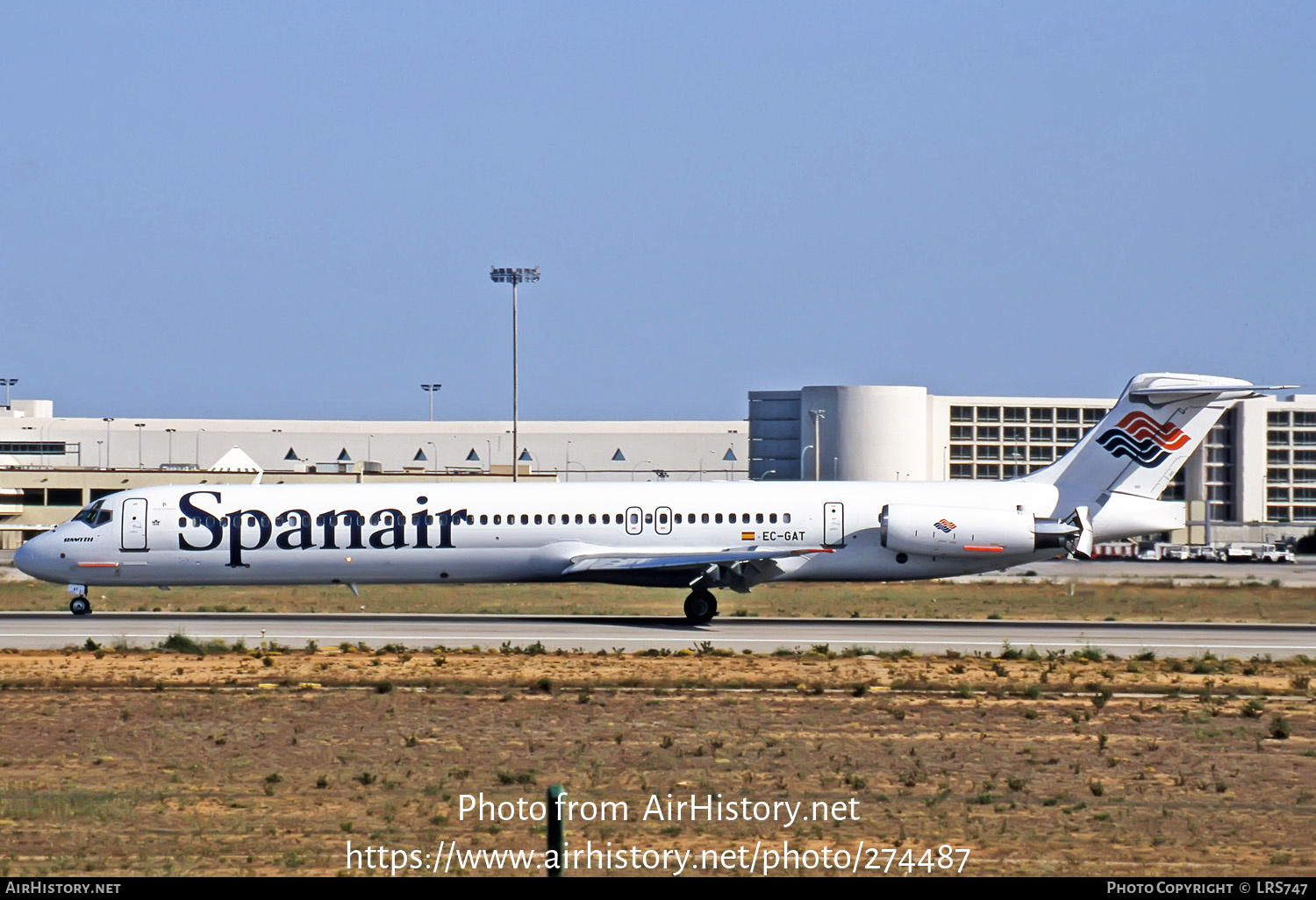 Aircraft Photo of EC-GAT | McDonnell Douglas MD-83 (DC-9-83) | Spanair | AirHistory.net #274487