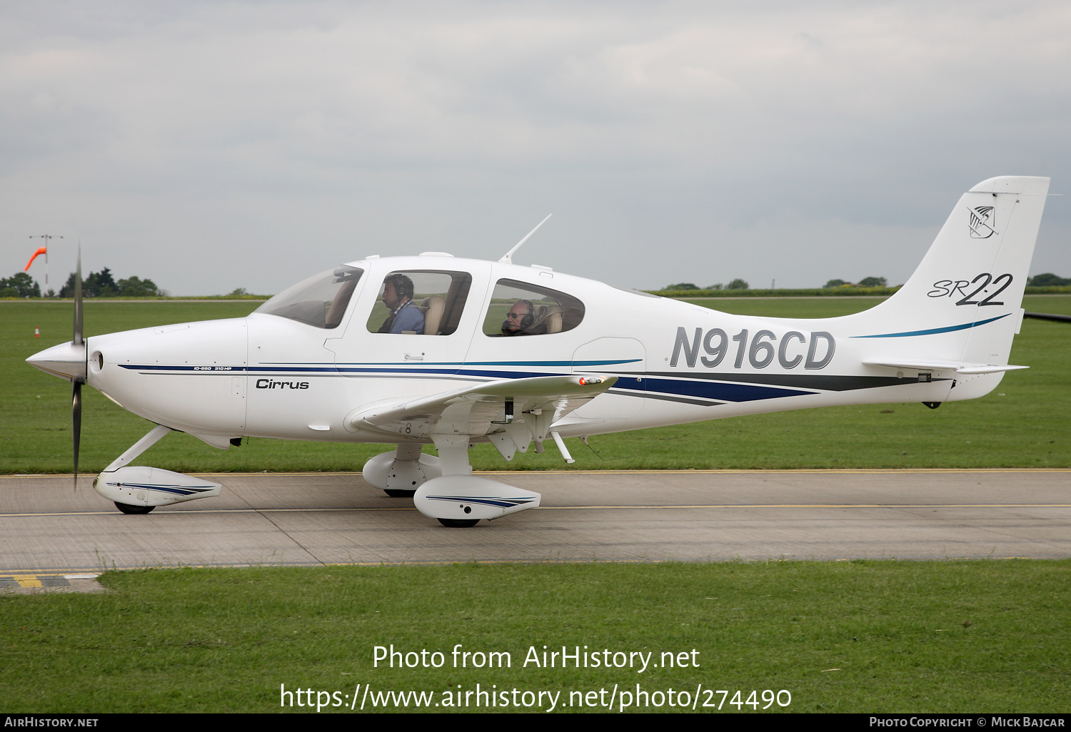 Aircraft Photo of N916CD | Cirrus SR-22 G1 | AirHistory.net #274490