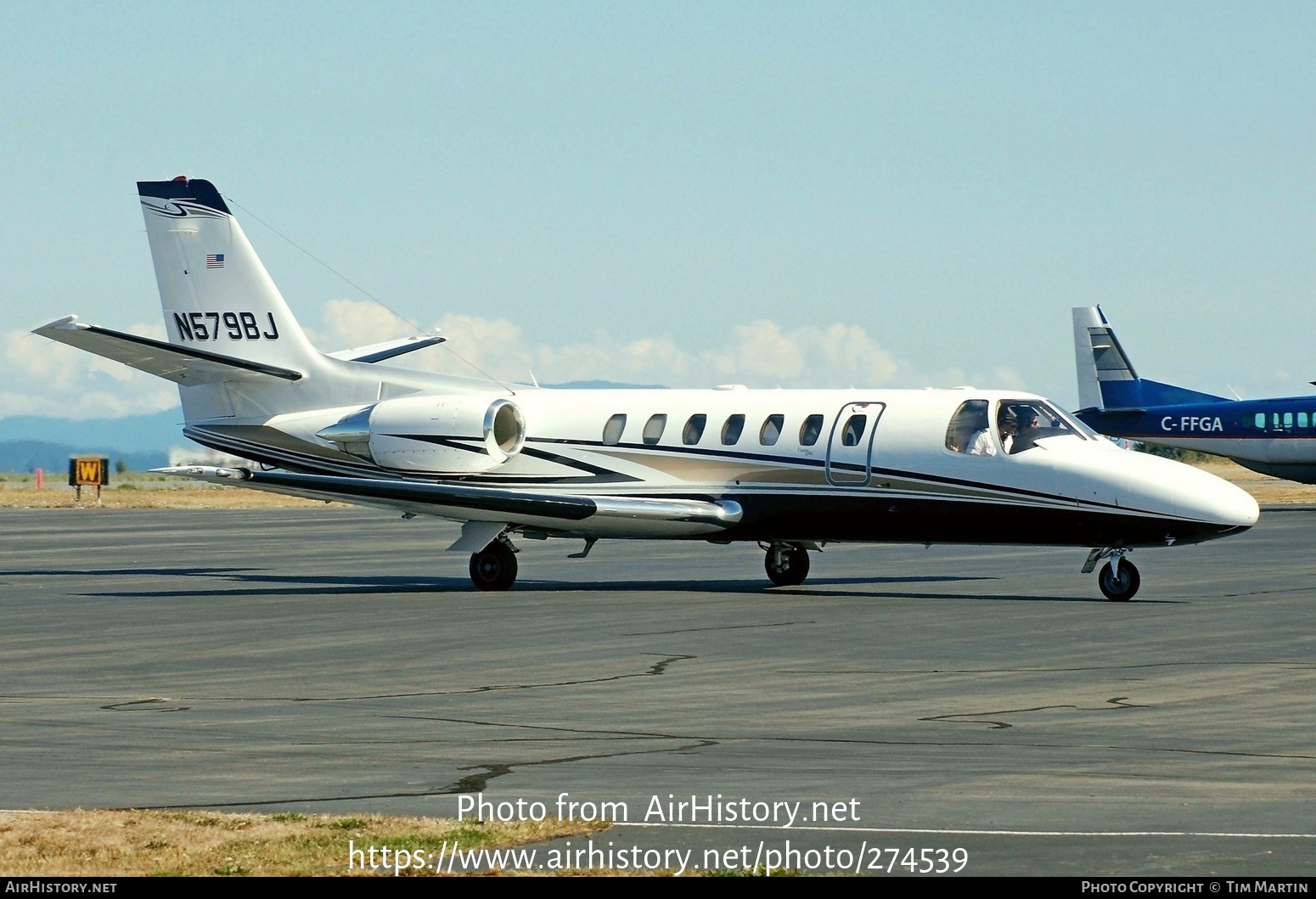 Aircraft Photo of N579BJ | Cessna 560 Citation Ultra | AirHistory.net #274539