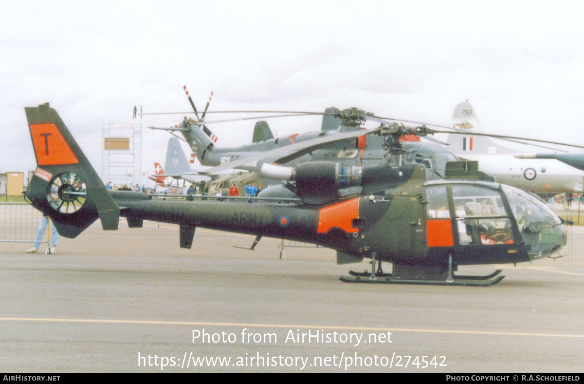 Aircraft Photo of XZ340 | Aerospatiale SA-341B Gazelle AH1 | UK - Army | AirHistory.net #274542