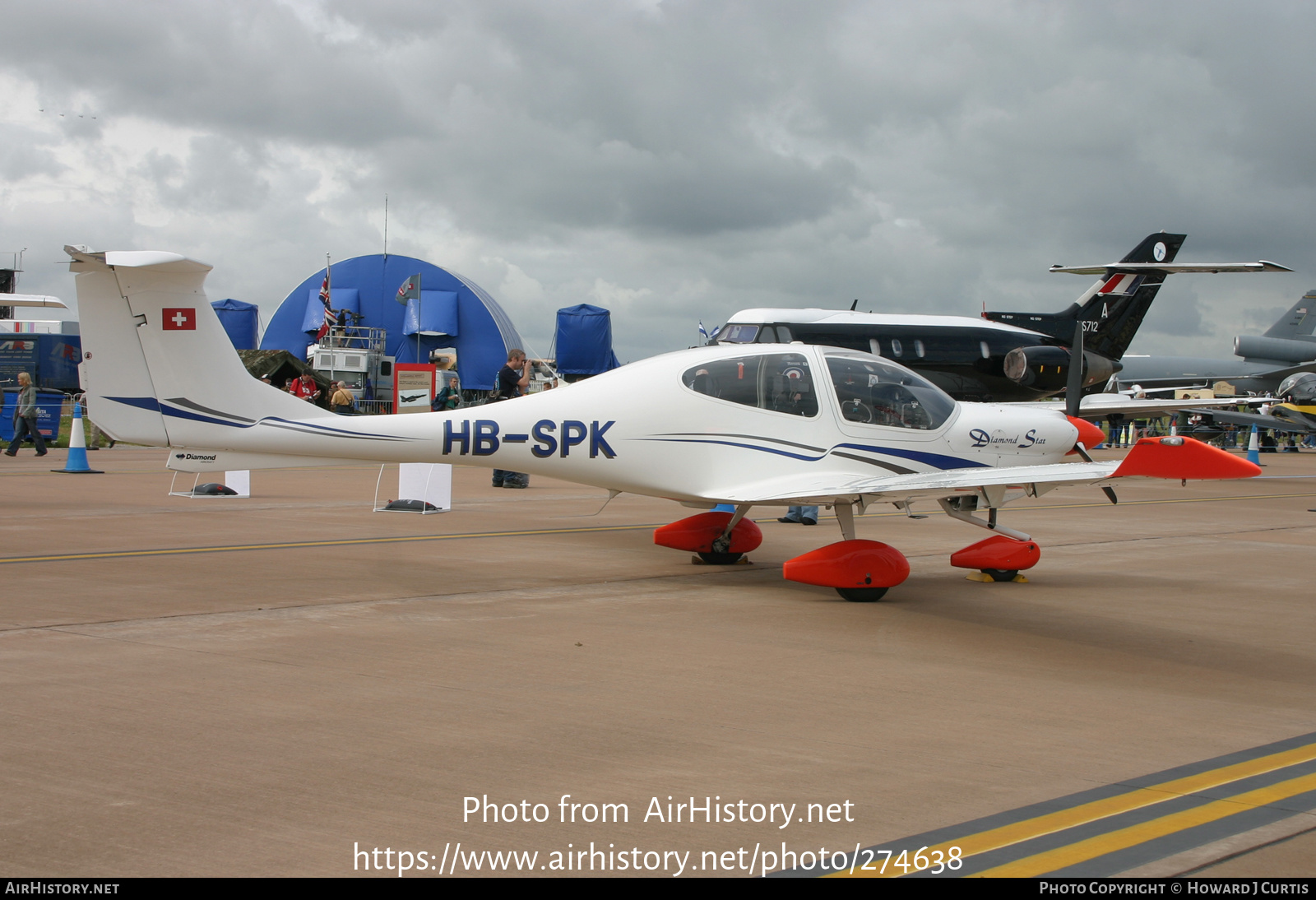 Aircraft Photo of HB-SPK | Diamond DA40 Diamond Star | AirHistory.net #274638