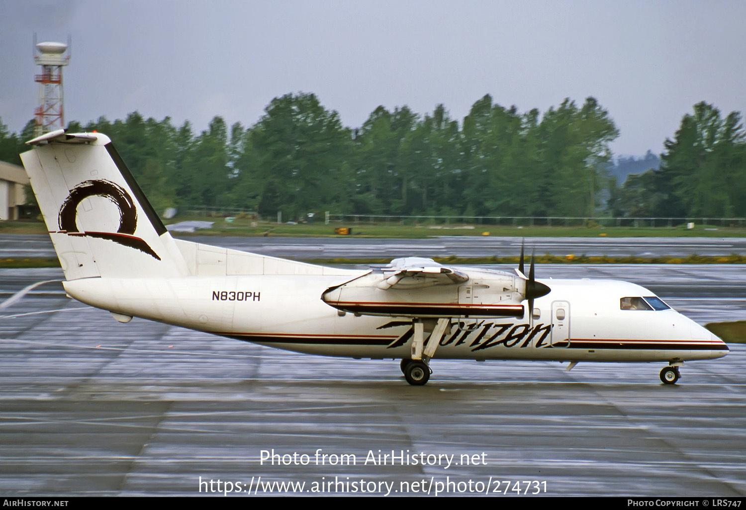 Aircraft Photo of N830PH | De Havilland Canada DHC-8-102A Dash 8 | Horizon Air | AirHistory.net #274731