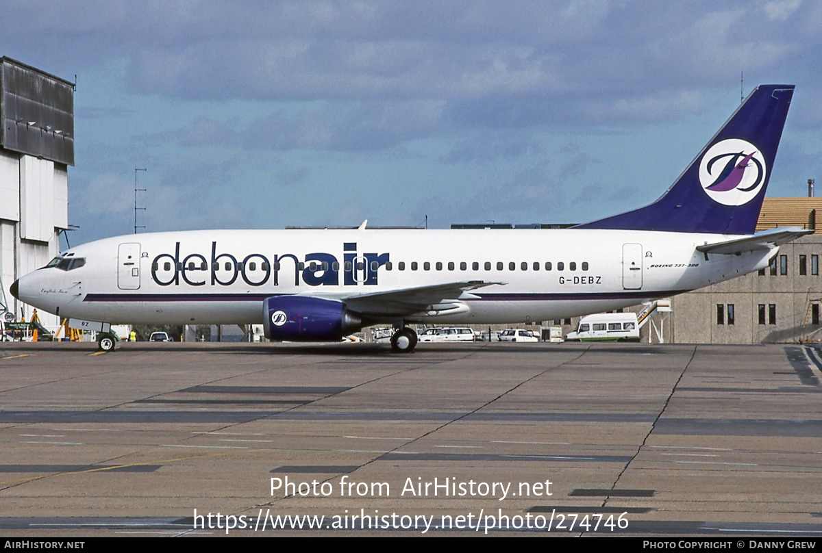 Aircraft Photo of G-DEBZ | Boeing 737-3S3 | Debonair Airways | AirHistory.net #274746