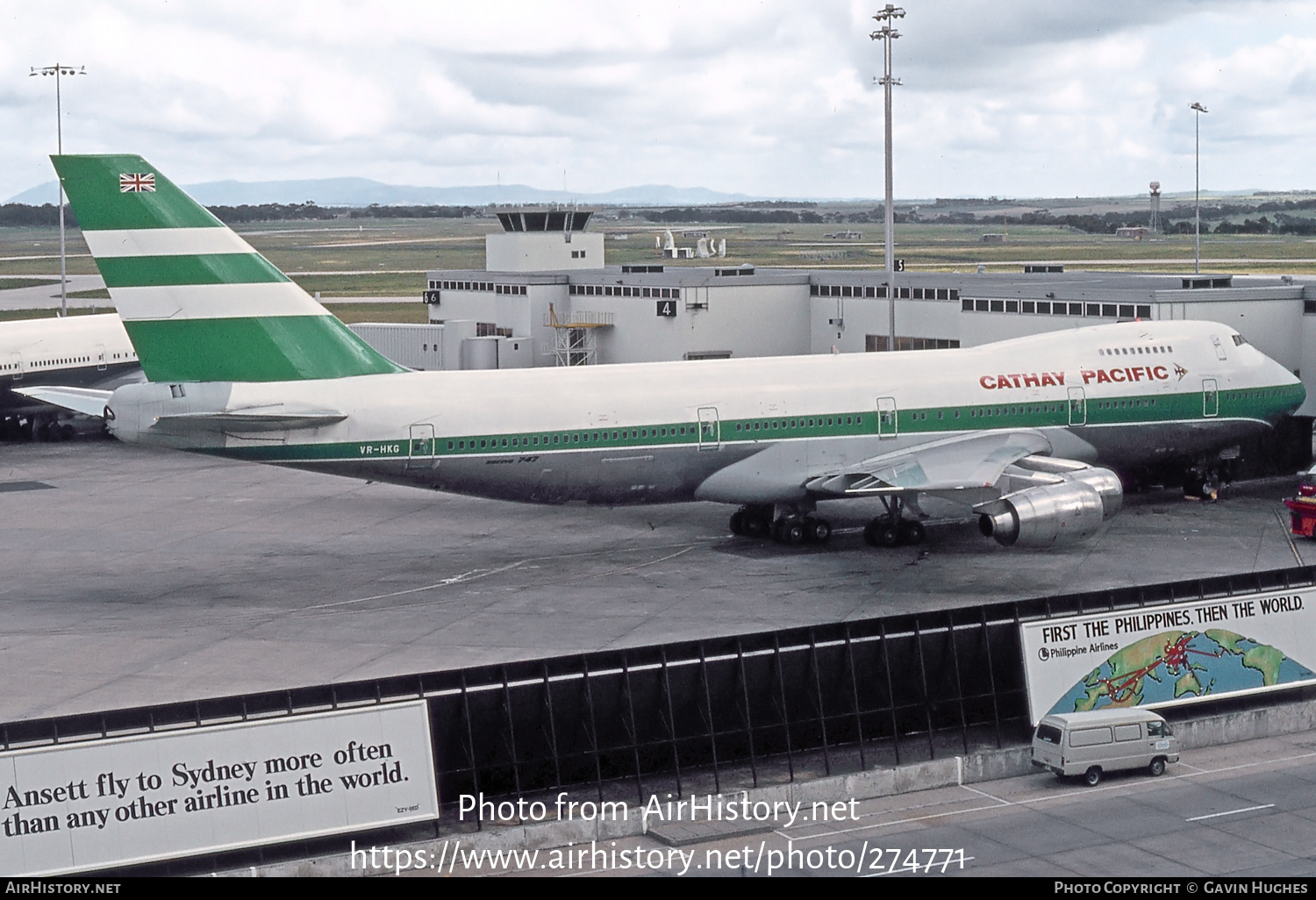 Aircraft Photo of VR-HKG | Boeing 747-267B | Cathay Pacific Airways | AirHistory.net #274771