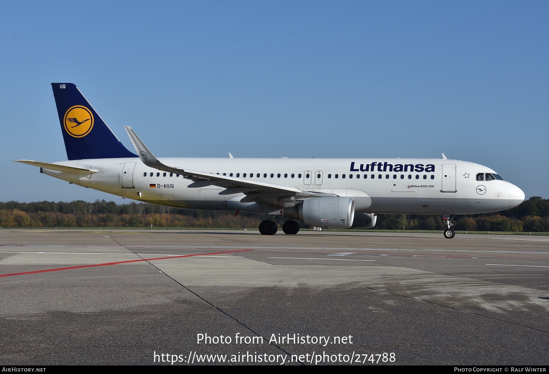 Aircraft Photo of D-AIUQ | Airbus A320-214 | Lufthansa | AirHistory.net #274788