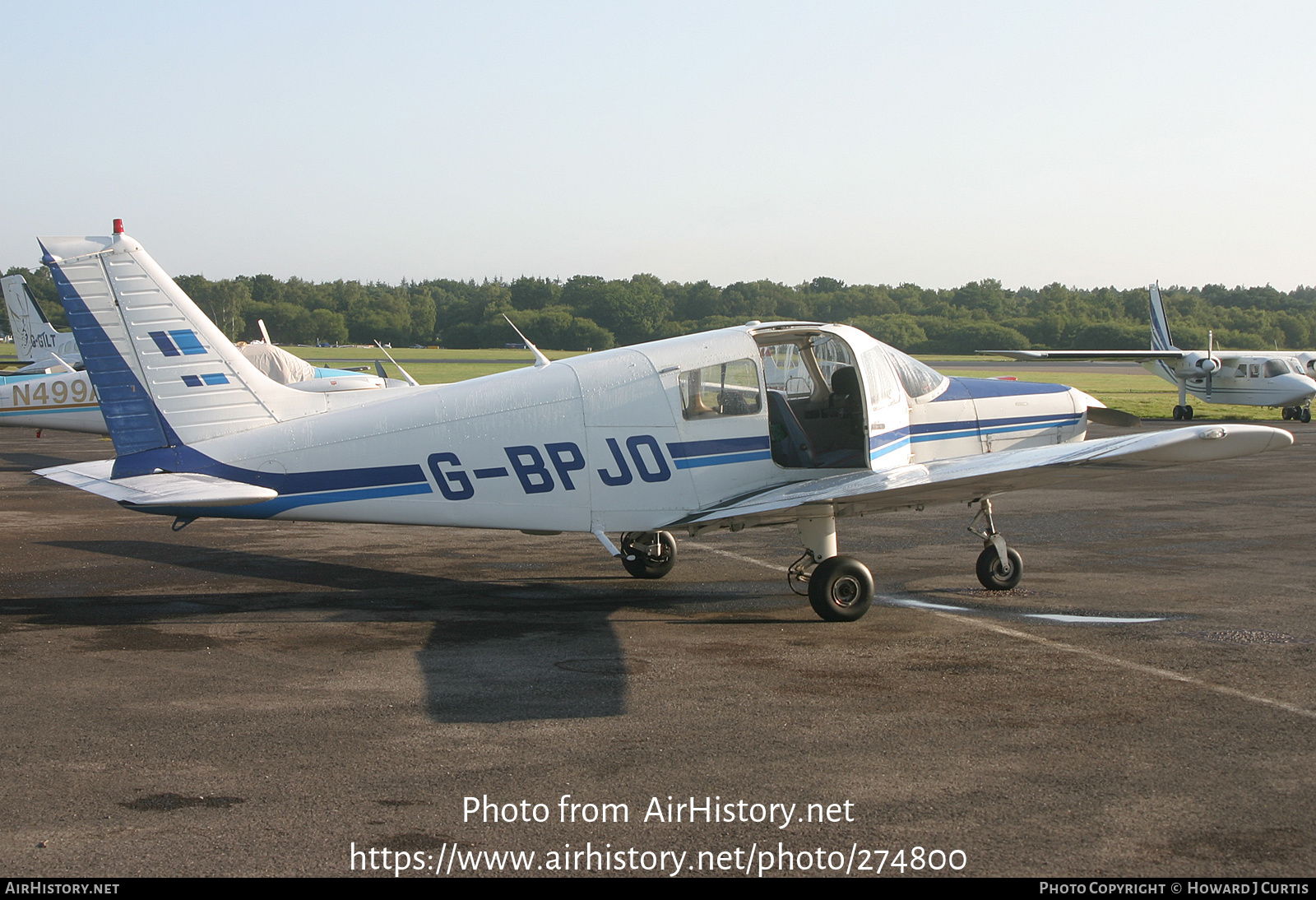 Aircraft Photo of G-BPJO | Piper PA-28-161 Cadet | AirHistory.net #274800