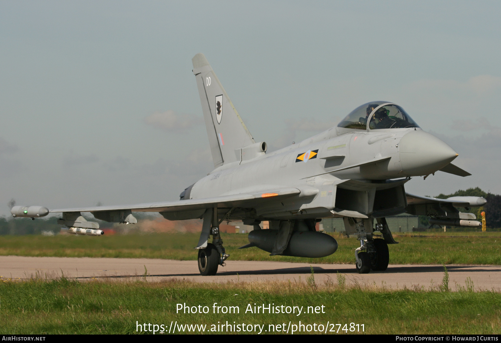 Aircraft Photo of ZJ924 | Eurofighter EF-2000 Typhoon F2 | UK - Air Force | AirHistory.net #274811