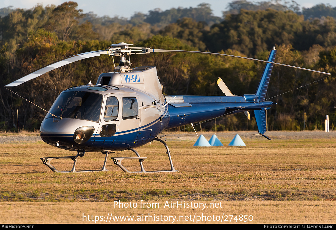 Aircraft Photo of VH-EHJ | Eurocopter AS-350B-2 Ecureuil | AirHistory.net #274850