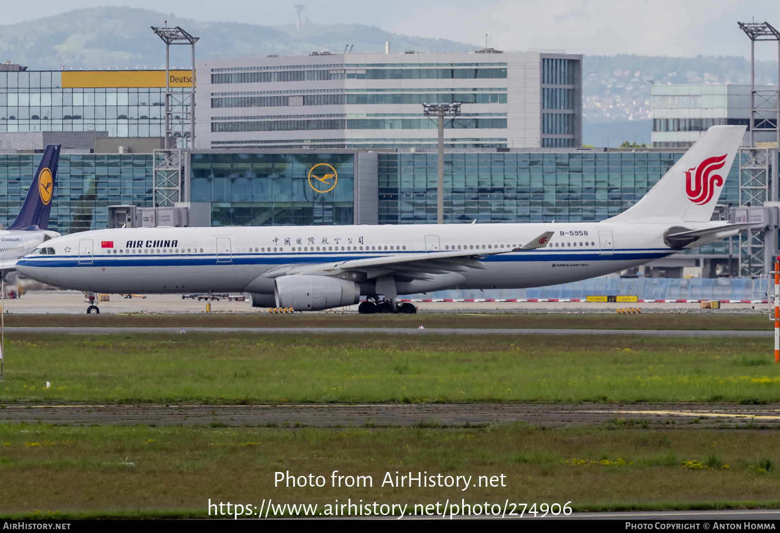 Aircraft Photo of B-5958 | Airbus A330-343E | Air China | AirHistory.net #274906