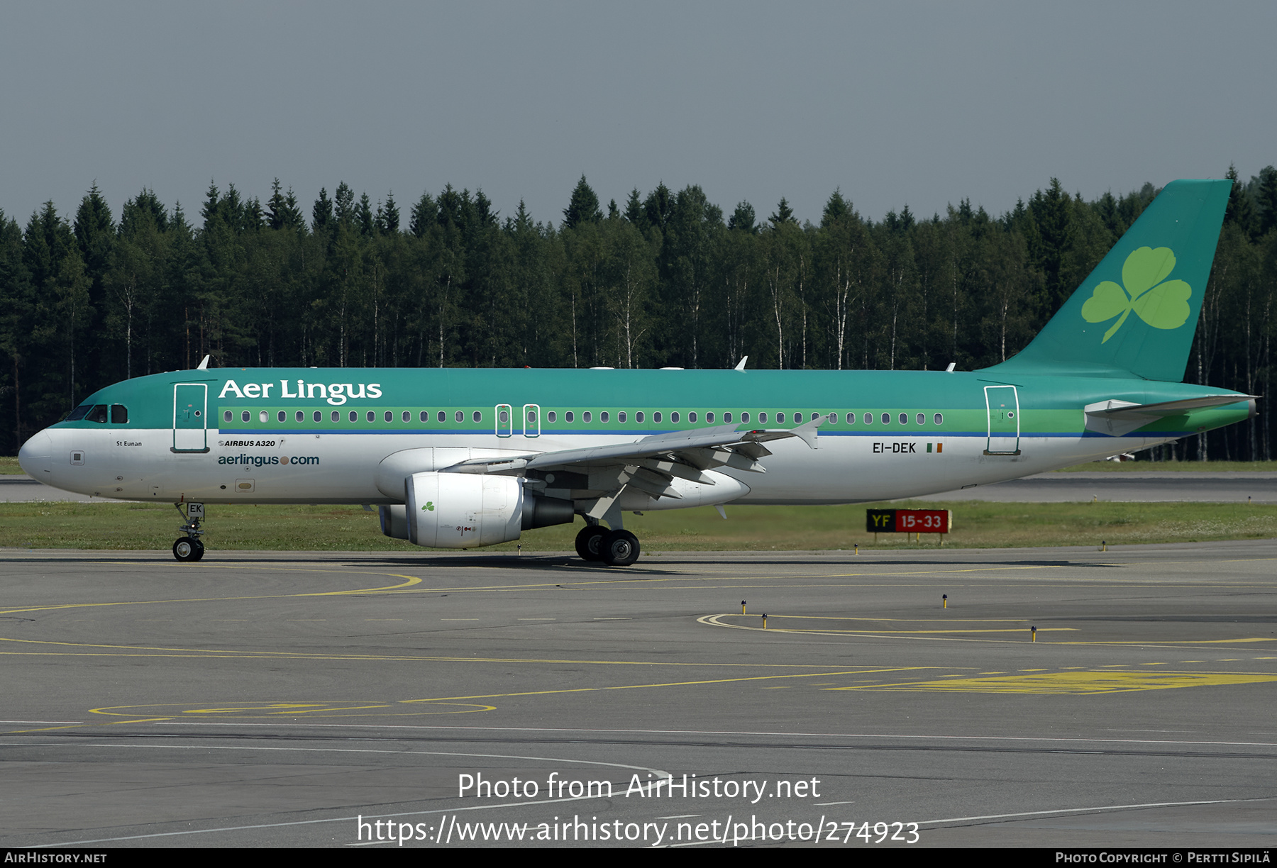 Aircraft Photo of EI-DEK | Airbus A320-214 | Aer Lingus | AirHistory.net #274923