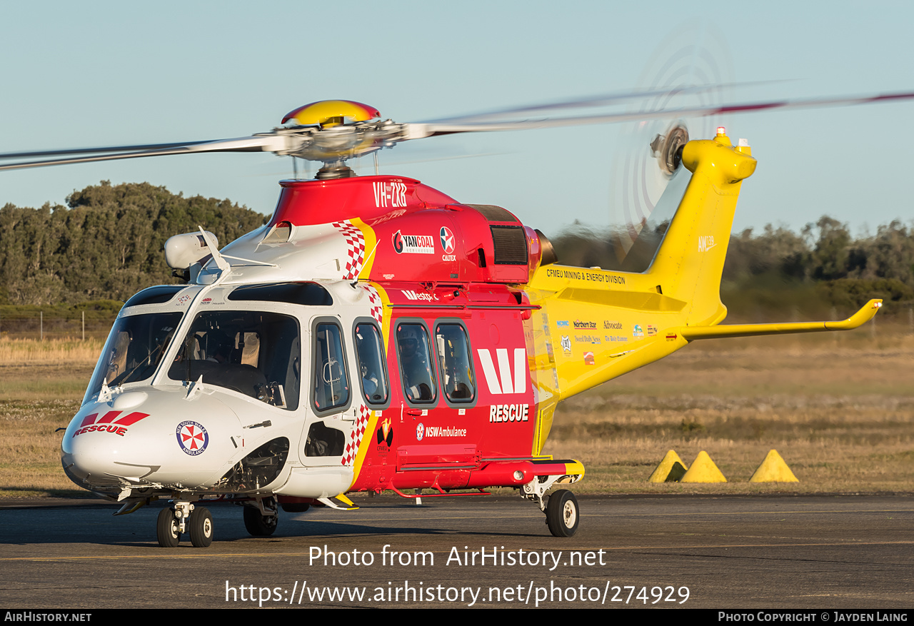 Aircraft Photo of VH-ZXB | Leonardo AW-139 | Westpac Rescue | AirHistory.net #274929